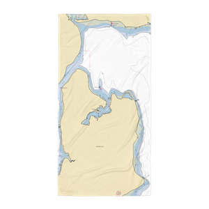 Seattle Yacht Club Port Madison Outstation (Rollingbay, WA) NOAA Chart Towel