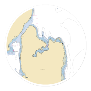 Seattle Yacht Club Port Madison Outstation (Rollingbay, WA) NOAA Chart Sticker