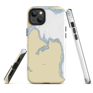 Port Madison Yacht Club (Rollingbay, WA) NOAA Chart  Tough iPhone Case