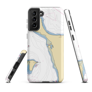 Twin Spits Marina (Hansville, WA) NOAA Chart Samsung Phone Case