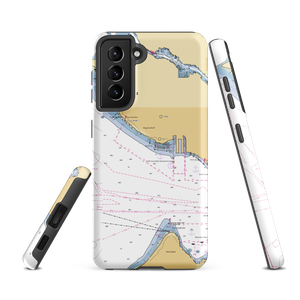 Seattle Yacht Club Elliott Bay Station (Bainbridge Island, WA) NOAA Chart Samsung Phone Case