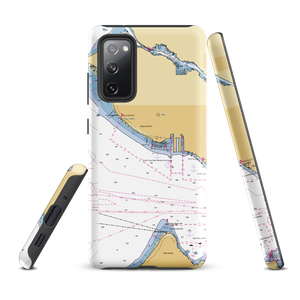 Seattle Yacht Club Elliott Bay Station (Bainbridge Island, WA) NOAA Chart Samsung Phone Case