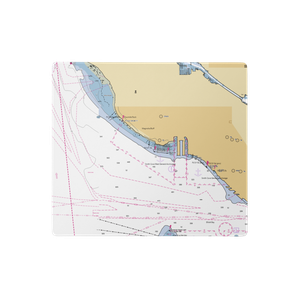 Seattle Yacht Club Elliott Bay Station (Bainbridge Island, WA) NOAA Chart  Gaming Mouse Pad