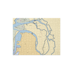 Dagmars Marina (Everett, WA) NOAA Chart Jigsaw Puzzle