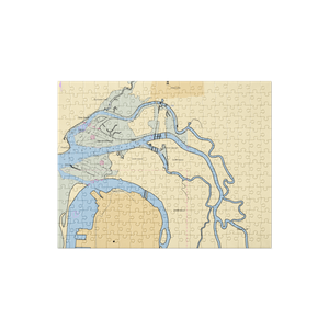 Seacrest Marina (Marysville, WA) NOAA Chart Jigsaw Puzzle