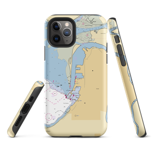 Port of Everett Marina (Everett, WA) NOAA Chart  Tough iPhone Case