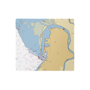 Everett Yacht Club Guest Dock (Everett, WA) NOAA Chart  Gaming Mouse Pad