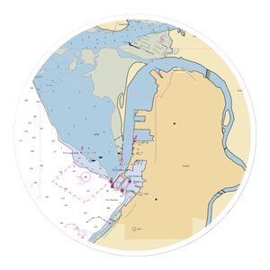 Everett Yacht Club Guest Dock (Everett, WA) NOAA Chart Sticker