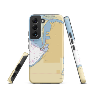 Sailor's Choice Marina at Naval Station Everett (Everett, WA) NOAA Chart Samsung Phone Case