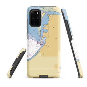 Sailor's Choice Marina at Naval Station Everett (Everett, WA) NOAA Chart Samsung Phone Case