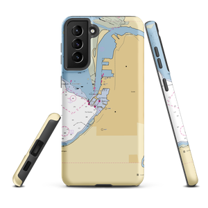 Sailor's Choice Marina at Naval Station Everett (Everett, WA) NOAA Chart Samsung Phone Case