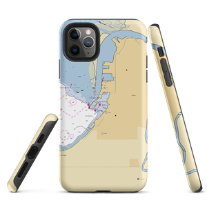 Sailor's Choice Marina at Naval Station Everett (Everett, WA) NOAA Chart  Tough iPhone Case