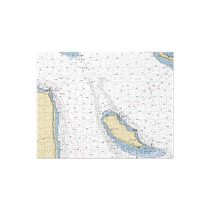 Hat Island Yacht Club (Marysville, WA) NOAA Chart Jigsaw Puzzle