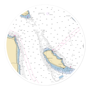 Hat Island Yacht Club (Marysville, WA) NOAA Chart Sticker