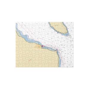 Port of South Whidbey Harbor at Langley (Langley, WA) NOAA Chart Jigsaw Puzzle