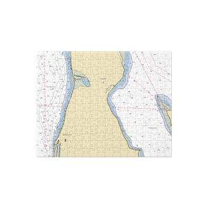 South Whidbey Yacht Club (Greenbank, WA) NOAA Chart Jigsaw Puzzle