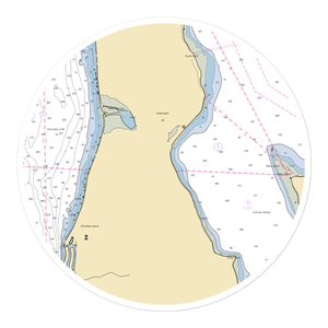 South Whidbey Yacht Club (Greenbank, WA) NOAA Chart Sticker