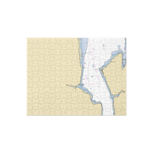 Port of Brownsville (Bremerton, WA) NOAA Chart Jigsaw Puzzle