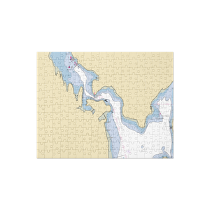 Port of Keyport (Keyport, WA) NOAA Chart Jigsaw Puzzle