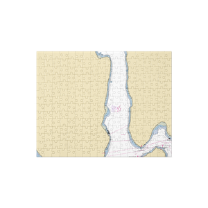 Illahee Dock (Manchester, WA) NOAA Chart Jigsaw Puzzle