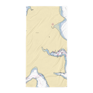 Seattle Yacht Club Eagle Harbor Outstation (Bainbridge Island, WA) NOAA Chart Towel