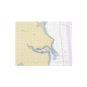 Queen City Yacht Club Outstation (Bainbridge Island, WA) NOAA Chart Jigsaw Puzzle