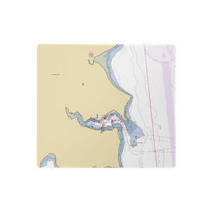 Queen City Yacht Club Outstation (Bainbridge Island, WA) NOAA Chart  Gaming Mouse Pad