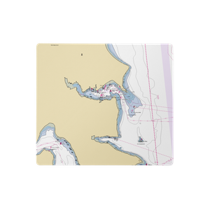 Eagledale Moorings (Bainbridge Island, WA) NOAA Chart  Gaming Mouse Pad