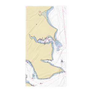 Tacoma Yacht Club Outstation (Bainbridge Island, WA) NOAA Chart Towel