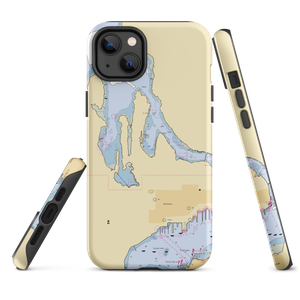 Bremerton Yacht Club (Bremerton, WA) NOAA Chart  Tough iPhone Case