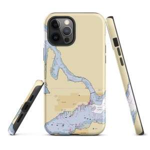 Bridgeview Marina (Bremerton, WA) NOAA Chart  Tough iPhone Case