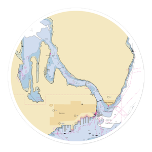 Bridgeview Marina (Bremerton, WA) NOAA Chart Sticker