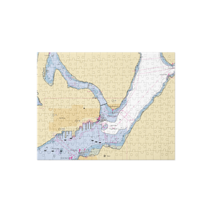 Port of Bremerton: Bremerton Marina (Bremerton, WA) NOAA Chart Jigsaw Puzzle