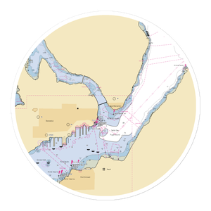 Port of Bremerton: Bremerton Marina (Bremerton, WA) NOAA Chart Sticker