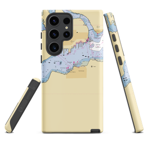 Port Orchard Marina (Bremerton, WA) NOAA Chart Samsung Phone Case