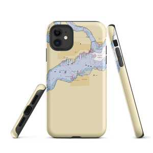 Port Orchard Marina (Bremerton, WA) NOAA Chart  Tough iPhone Case