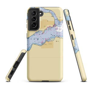 Port Orchard Railway Marina (Bremerton, WA) NOAA Chart Samsung Phone Case