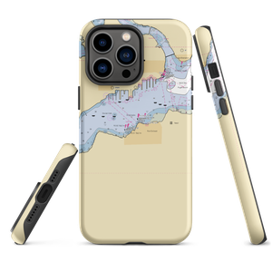 Port Orchard Railway Marina (Bremerton, WA) NOAA Chart  Tough iPhone Case