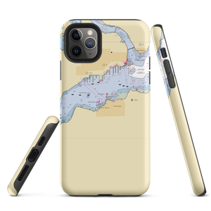 Yachtfish Marine (Bremerton, WA) NOAA Chart  Tough iPhone Case