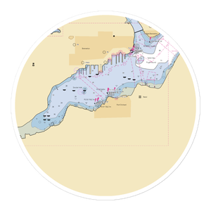 Yachtfish Marine (Bremerton, WA) NOAA Chart Sticker