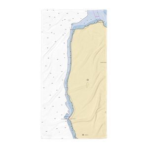 Camano Island Yacht Club (Greenbank, WA) NOAA Chart Towel