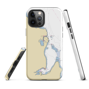 Mats Mats Bay Yacht Club (Port Ludlow, WA) NOAA Chart  Tough iPhone Case