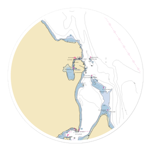Mats Mats Bay Yacht Club (Port Ludlow, WA) NOAA Chart Sticker