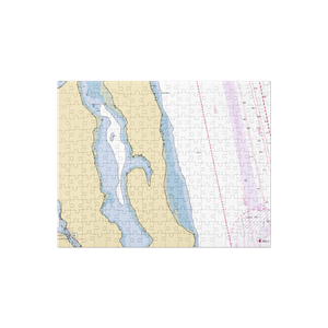 Nordland General Store (Nordland, WA) NOAA Chart Jigsaw Puzzle