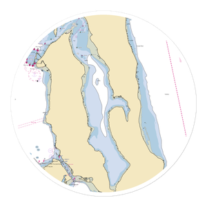 Mystery Bay State Park (Nordland, WA) NOAA Chart Sticker