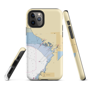 Squalicum Harbor Marina (Bellingham, WA) NOAA Chart  Tough iPhone Case