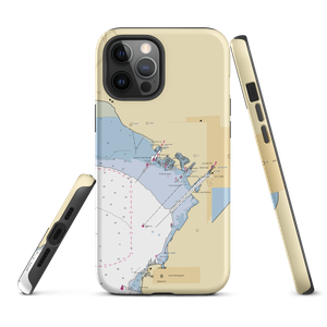 Squalicum Harbor Marina (Bellingham, WA) NOAA Chart  Tough iPhone Case