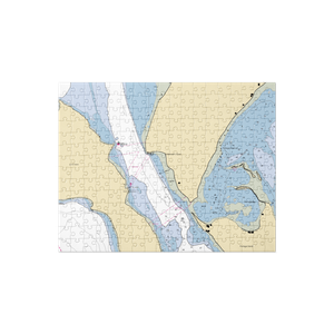 Fisherman's Cove Marina (Lummi Island, WA) NOAA Chart Jigsaw Puzzle