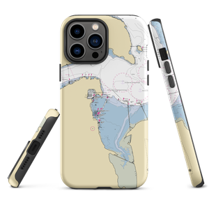 Anacortes Yacht Club (Anacortes, WA) NOAA Chart  Tough iPhone Case