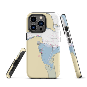 Cap Sante Marina (Anacortes, WA) NOAA Chart  Tough iPhone Case